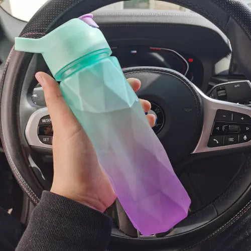 Spray Water Bottle For Girls Outdoor Sport Fitness