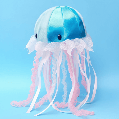 Blue JellyFish Stuffed Animal