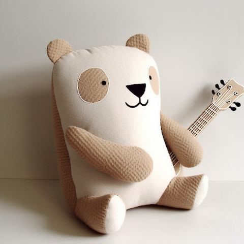 Cute Panda Stuffed Animal Cushion PlushThis