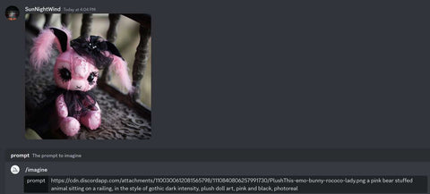 getting result from Midjourney