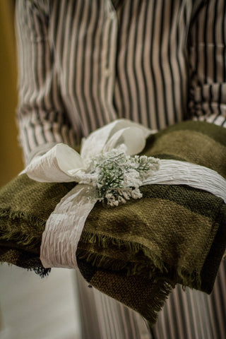 cloth wrapping present