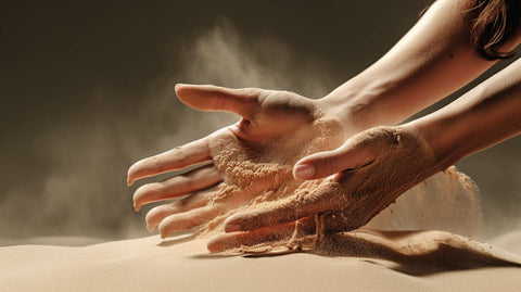 filling stuffing material sand 