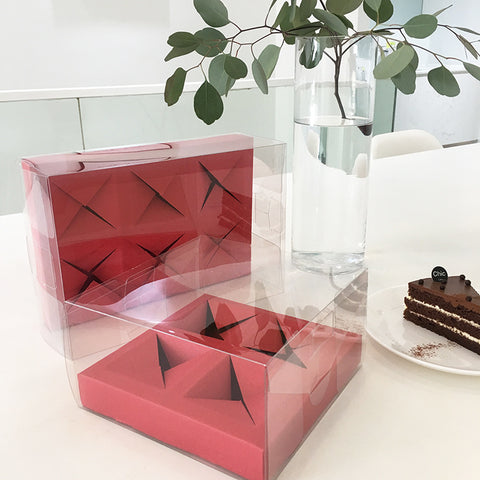 transparent gift box