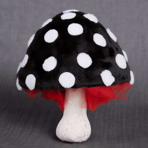 White Spotted Mushroom Stuffed Toy