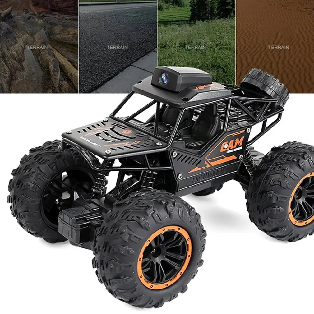 Off-Road Remote Control Car with HD 720P WIFI FPV Camera and Stunt Capabilities
