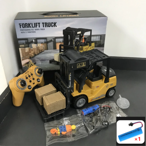 Remote Control Rc Truck Forklift and Crane Combination 1:24 Scale Alloy 2.4G 11 Channel