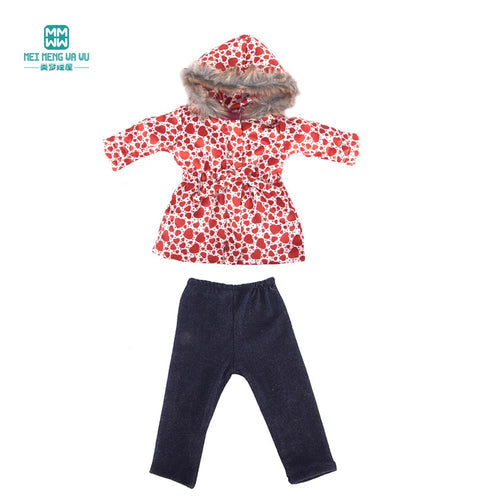 Doll Clothes Set for 43-45cm Newborn Toy Accessories in Boy Fashion