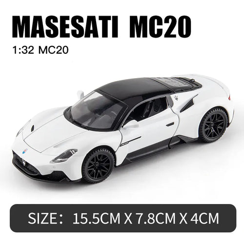 Maserati MC20 Coupe 1:32 Scale Diecast Alloy Sports Car Model
