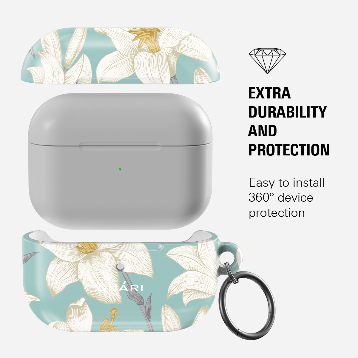 OCEAN LILY AIRPODS CASE