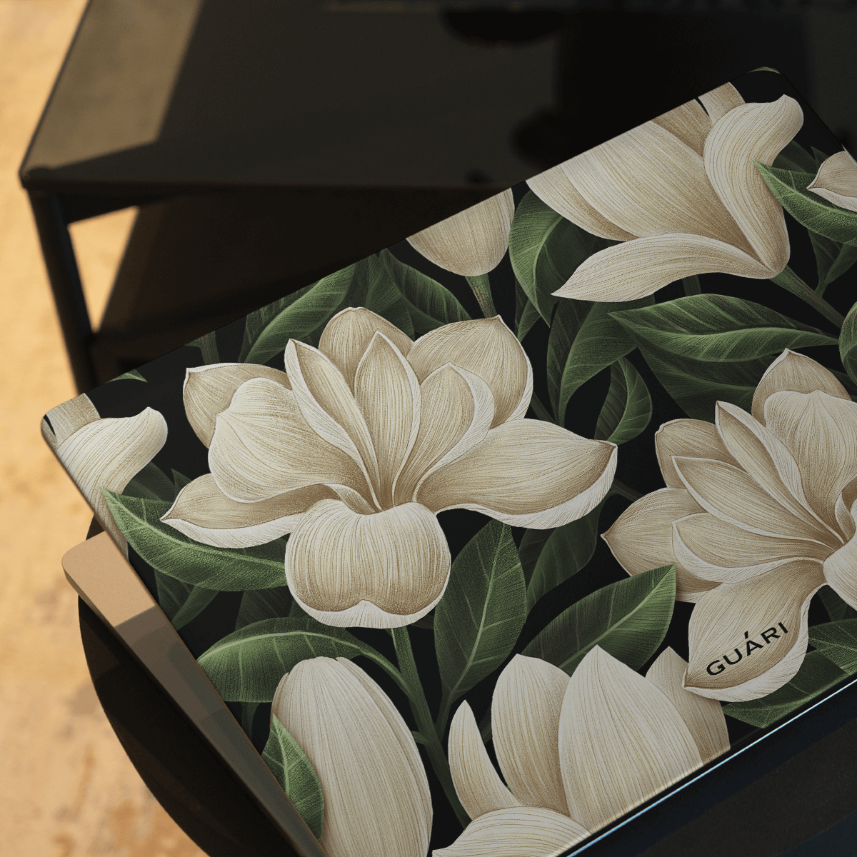 MAGNOLIA SNOWFALL MACBOOK CASE