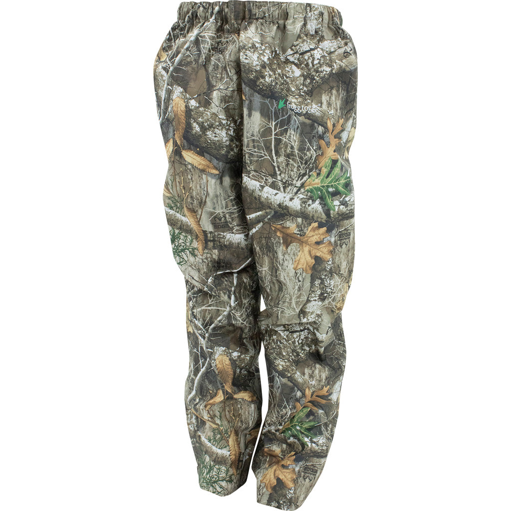 Frogg Toggs Pro Action Pant Realtree Edge Large
