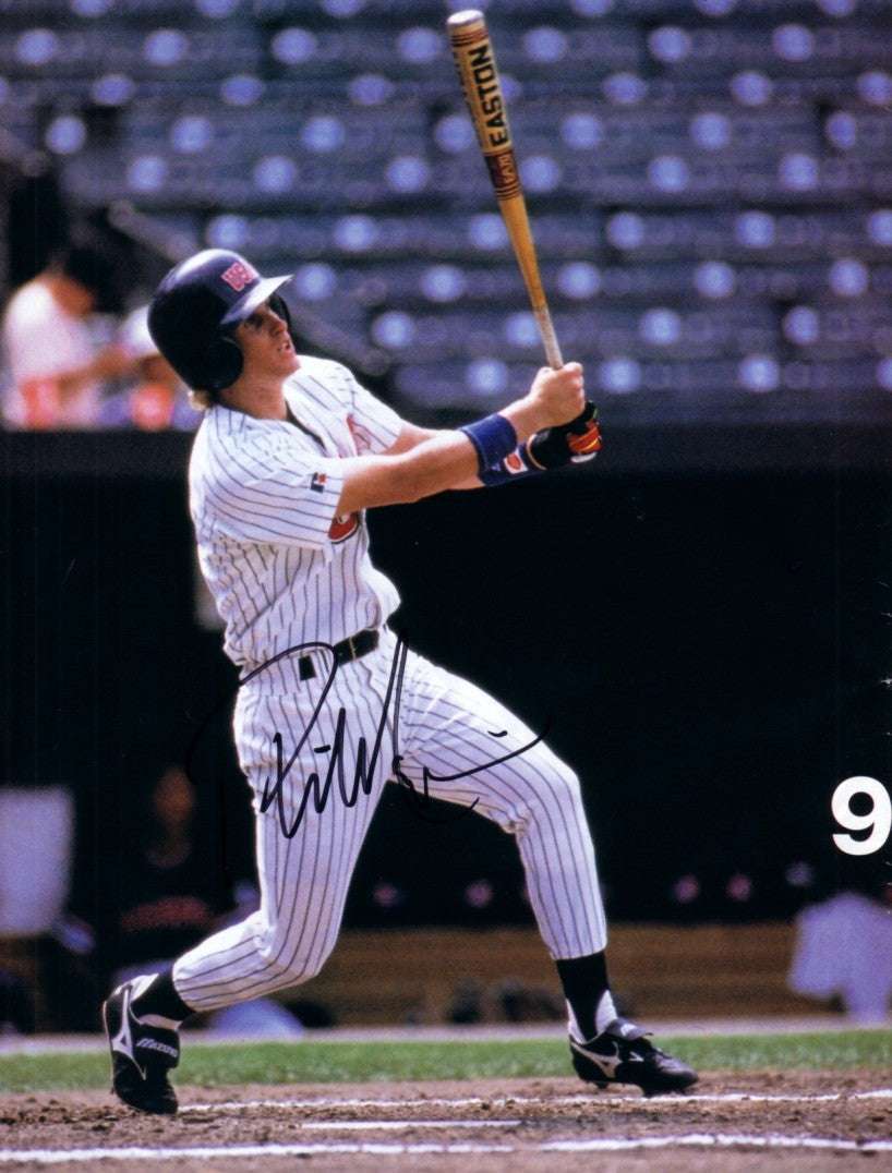 Phil Nevin autographed 1992 US Olympic Baseball Team full page magazine photo