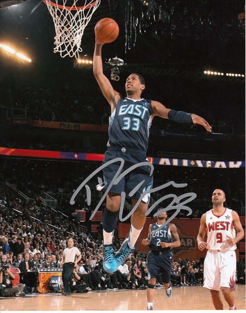 Danny Granger autographed Indiana Pacers 2009 NBA All-Star Game 8x10 photo