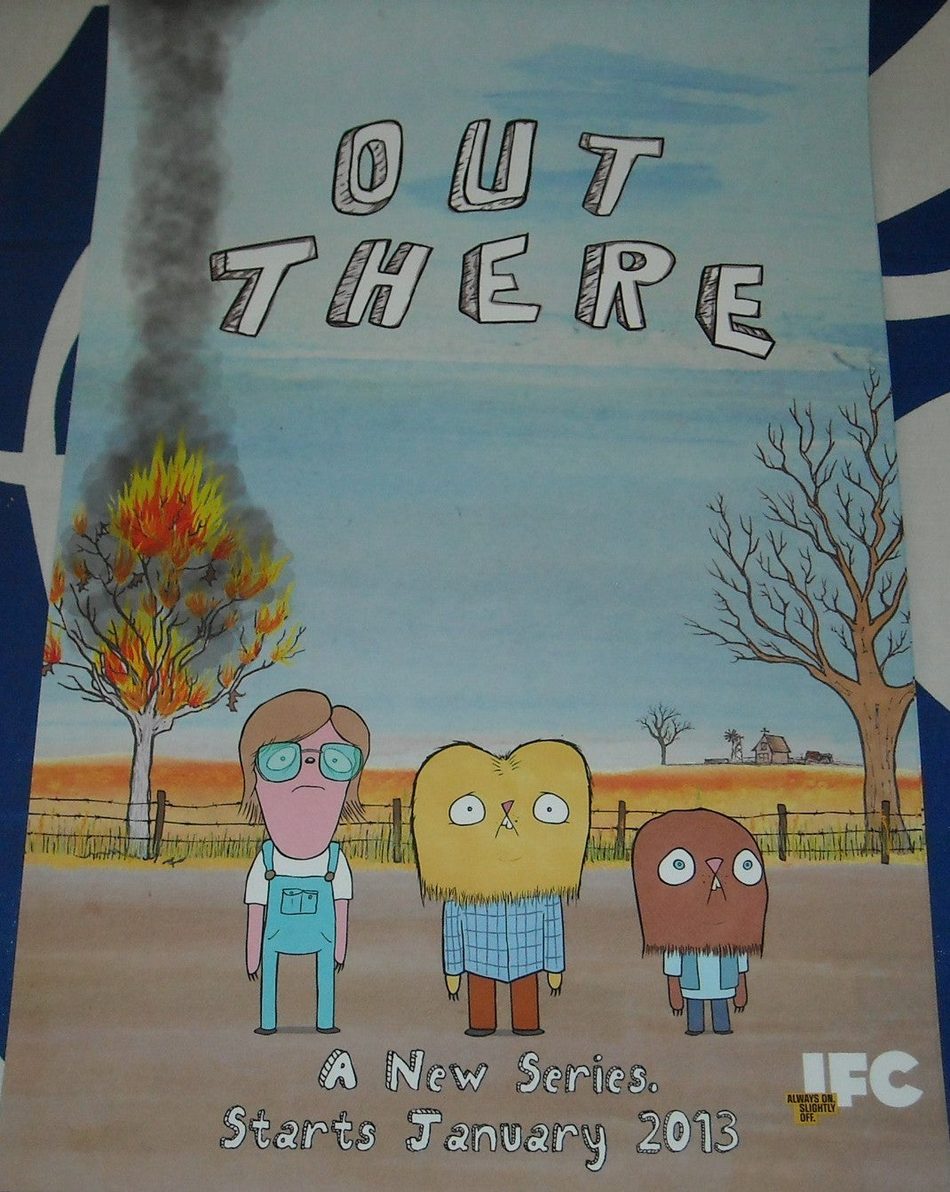 Out There 2012 Comic-Con mini 11x17 promo poster