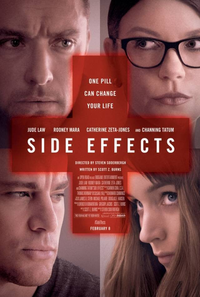 Side Effects mini movie poster (Jude Law Rooney Mara Channing Tatum Catherine Zeta-Jones)