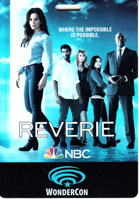 Reverie 2018 Wondercon plastic badge