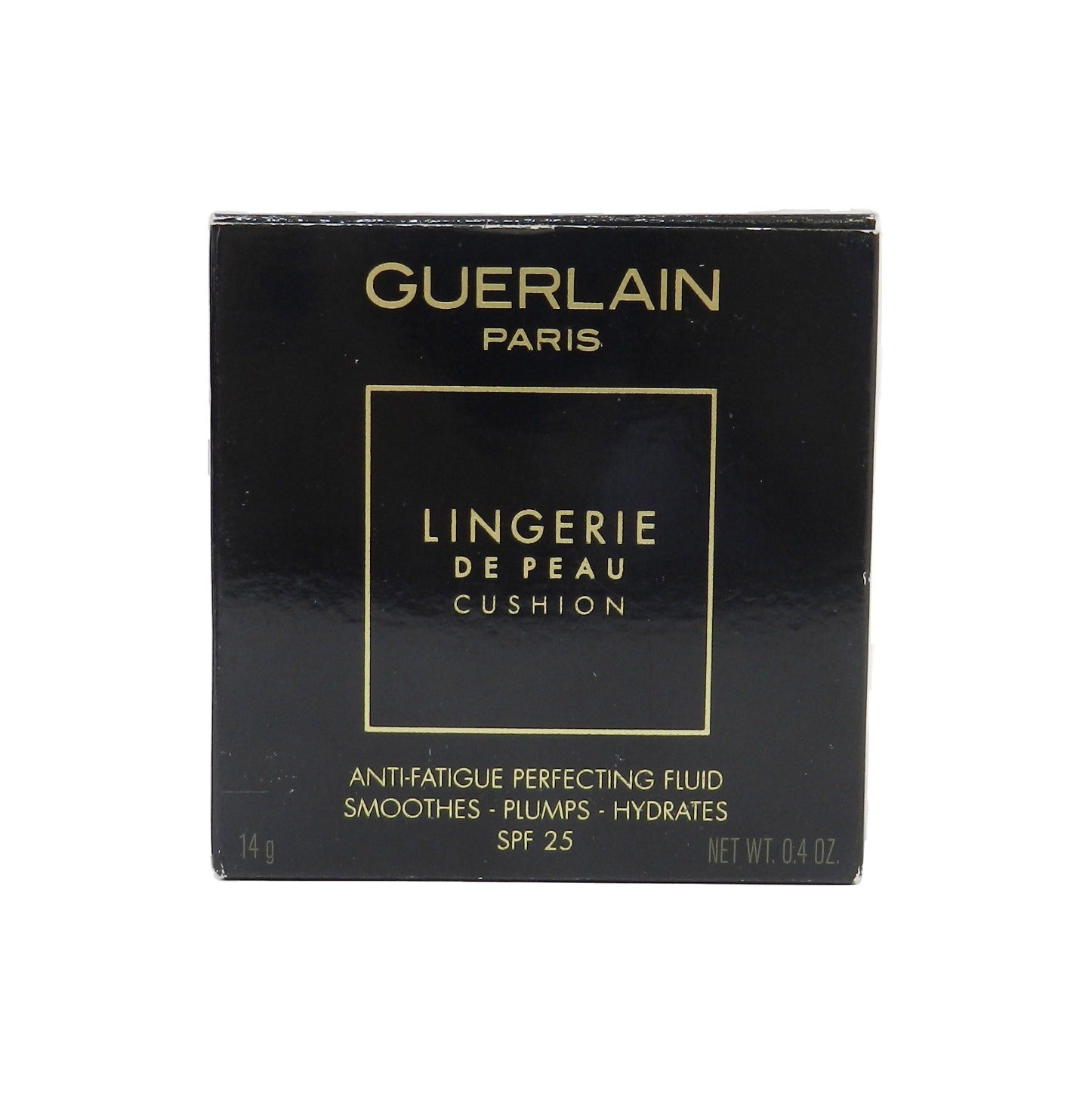 Guerlain Lingerie De Peau Cushion Anti-Fatigue Perfecting Fluid 03N Natural SPF 25 0.4 Ounces