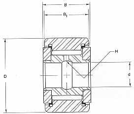 Y48L YOKE ROLLER