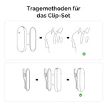 PLAUD NotePin Clip & Magnetischer Pin
