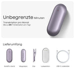 Plaud NotePin & KI Unbegrenzter Jahresplan
