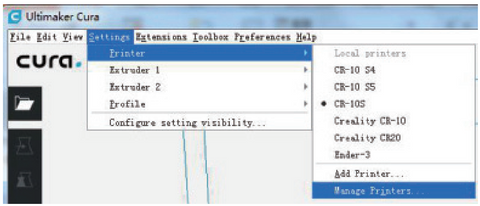 Guía BL Touch para la placa base Creality V1