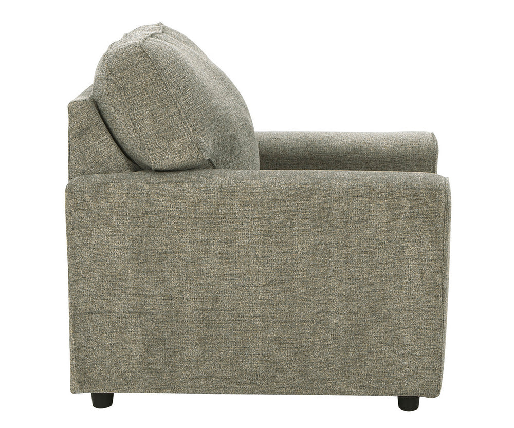 Signature Design Cascilla Pewter Chenille Chair