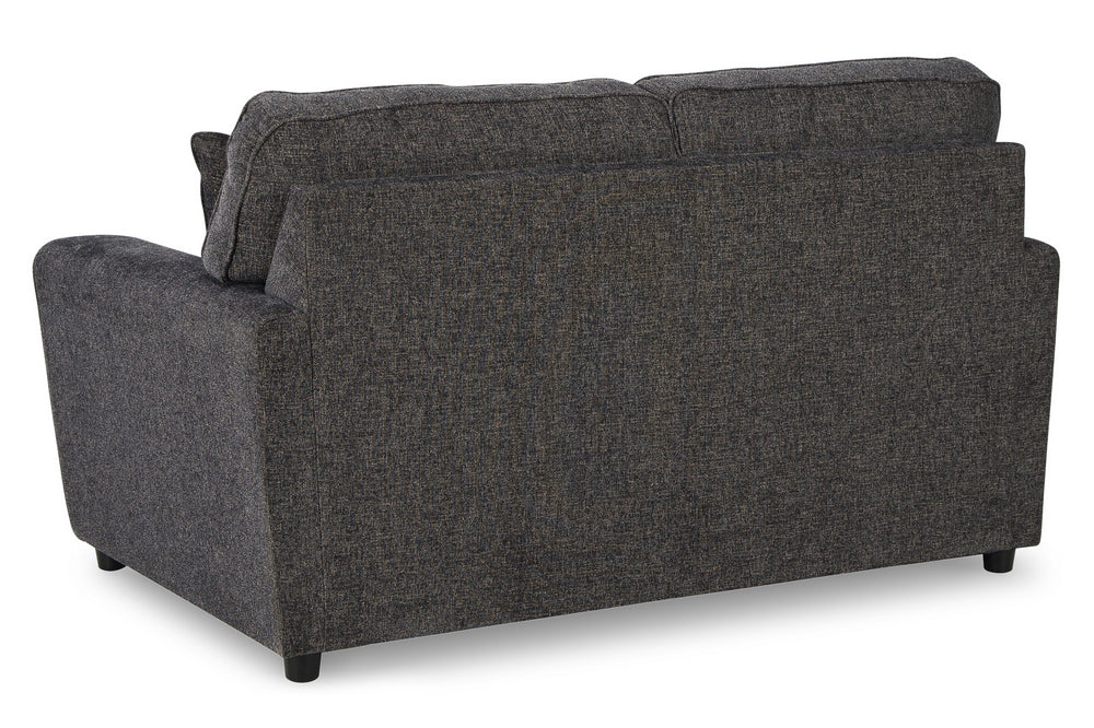 Signature Design Cascilla Slate Chenille Loveseat