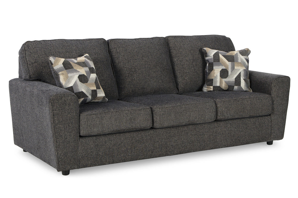 Signature Design Cascilla Slate Chenille Sofa