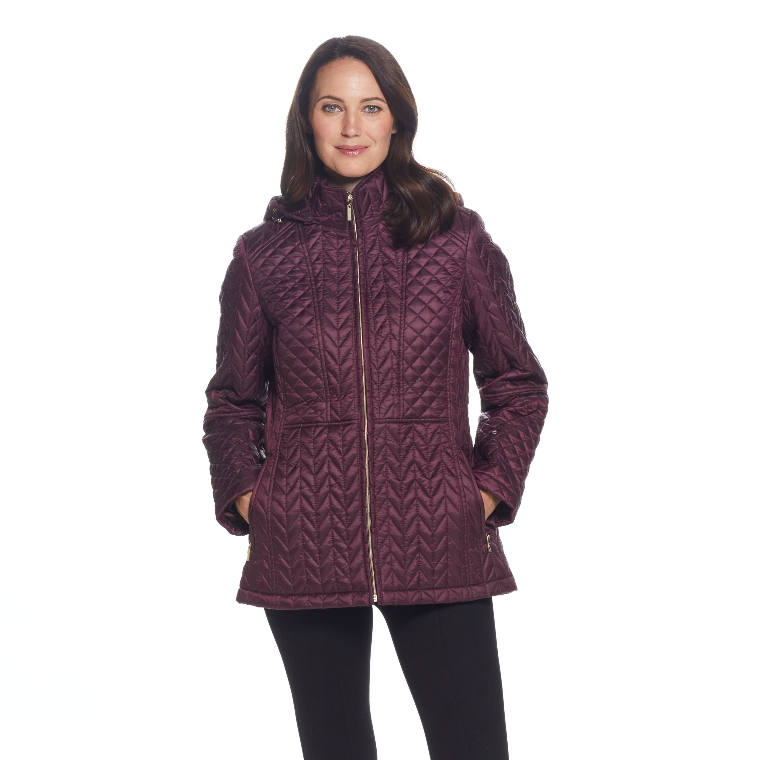Multi Pattern Quilted Jacket
