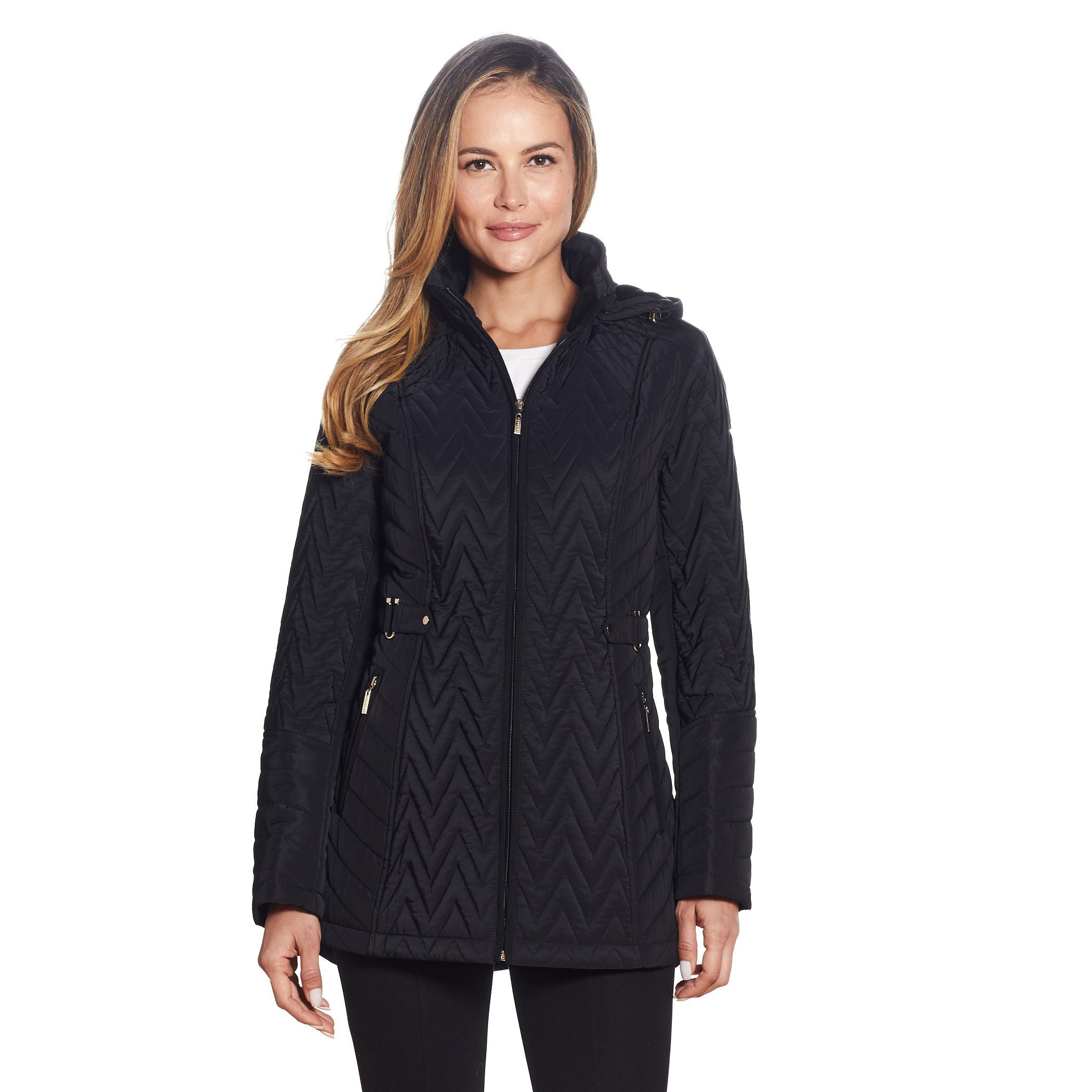 Quilted Hooded Jacket