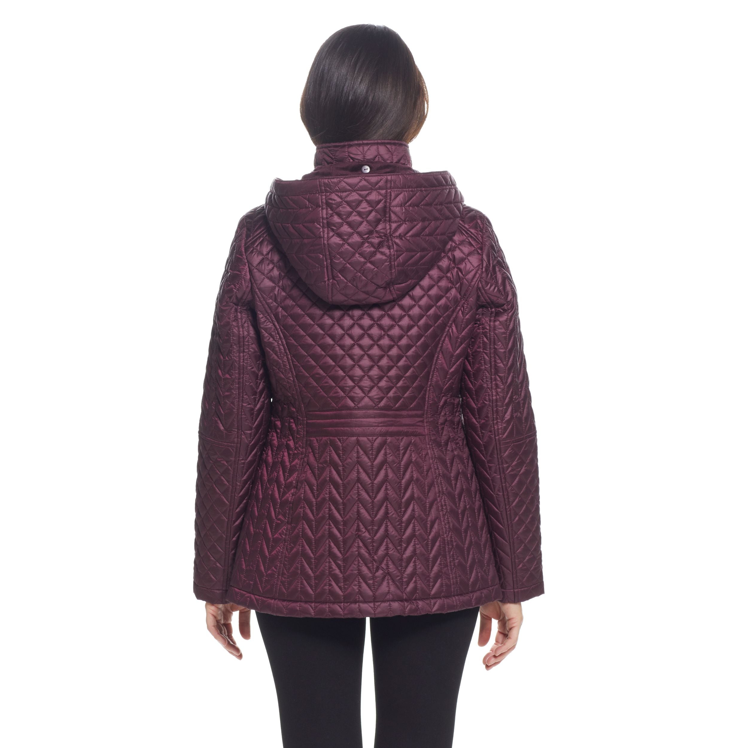 Multi Pattern Quilted Jacket