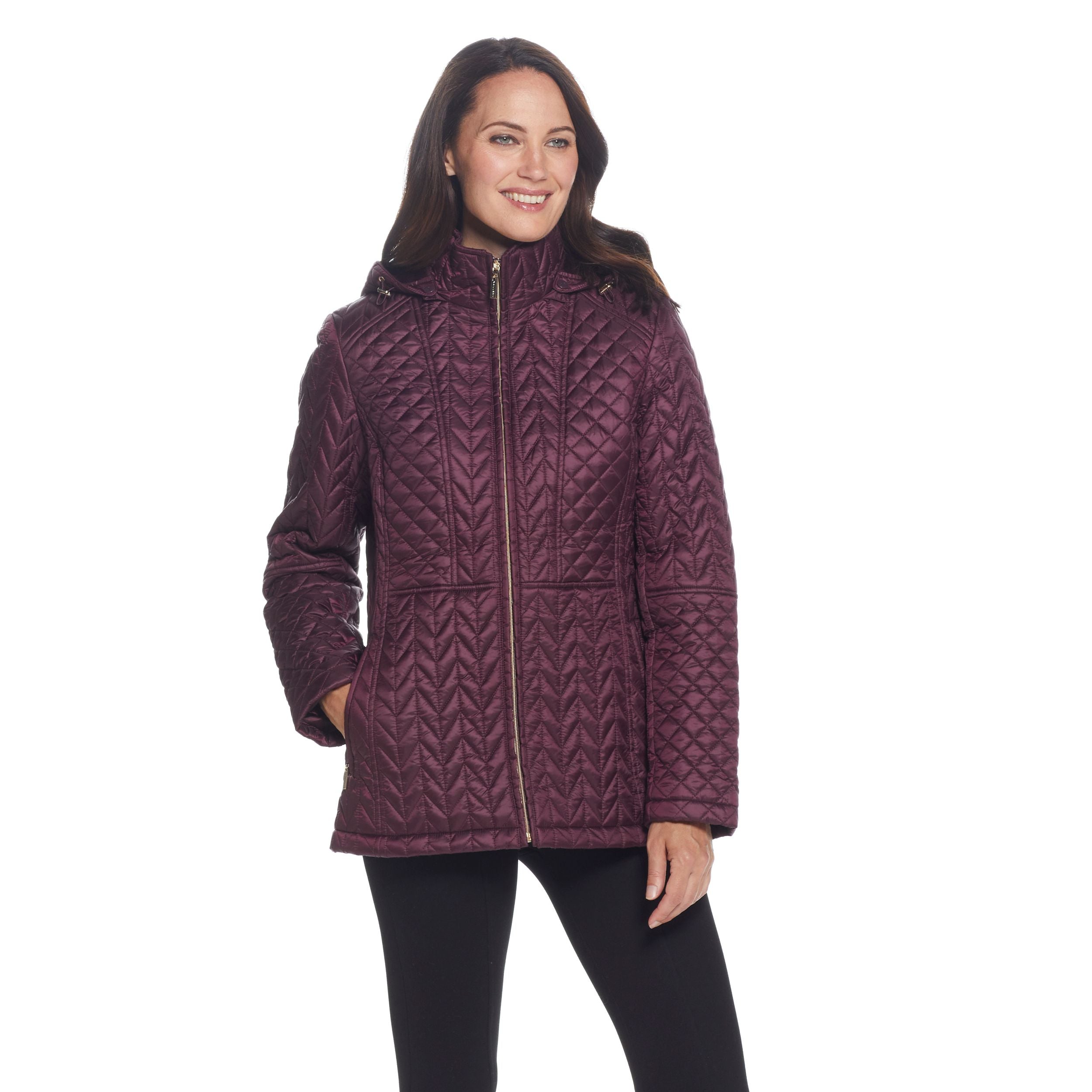 Multi Pattern Quilted Jacket