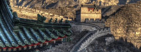 Depicts the success of Emperor Qin Shi Huang in emphasizing military technological advancement, cultural homogenization, and political reform. The image features modern military equipment, iconic cultural structures like the Great Wall, and symbols of political restructuring.