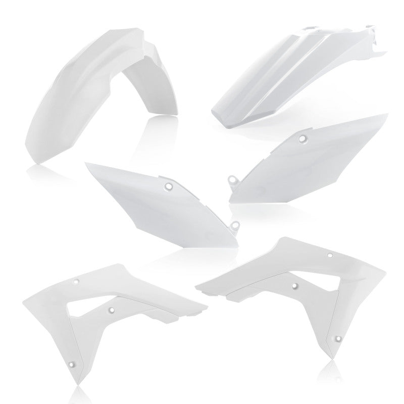 Acerbis 17-21 Honda CRF250RX/ CRF450RX Plastic Kit - White - 2645460002