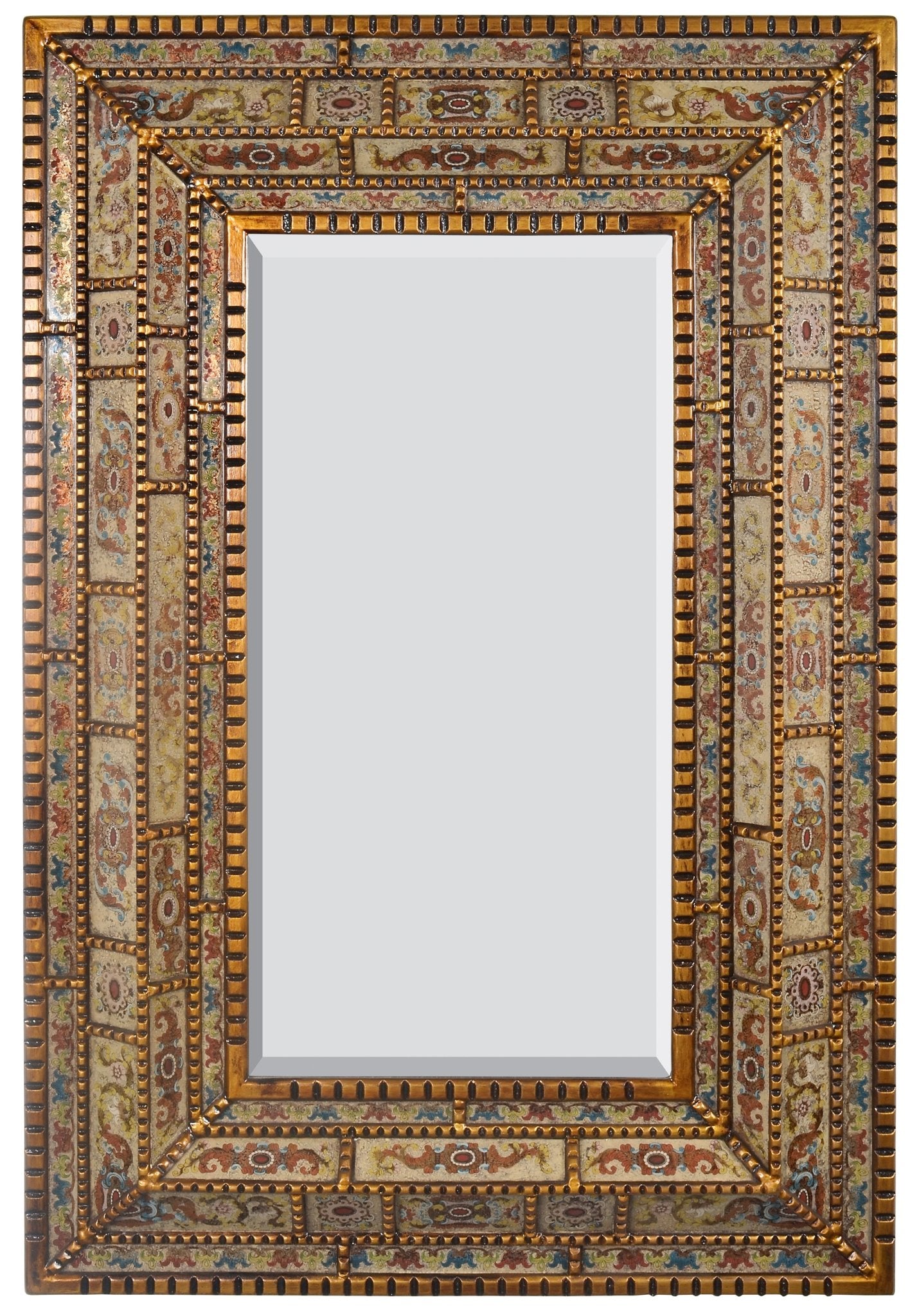 AFD Home Peruvian Painted Glass Mirror