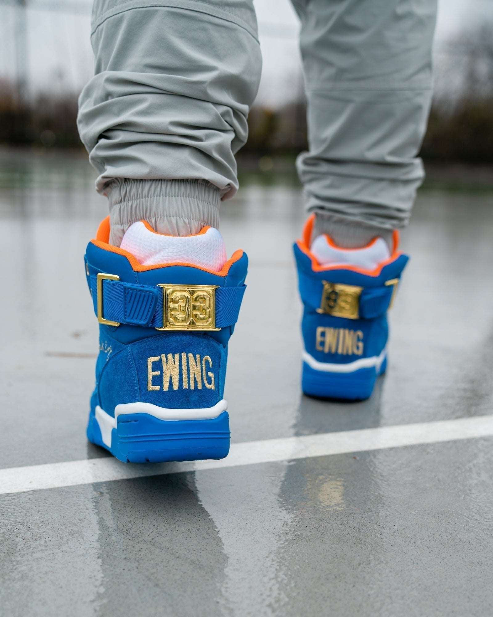 33 HI 10 YEAR ANNIVERSARY Blue/White/Orange/Gold by Ewing Athletics