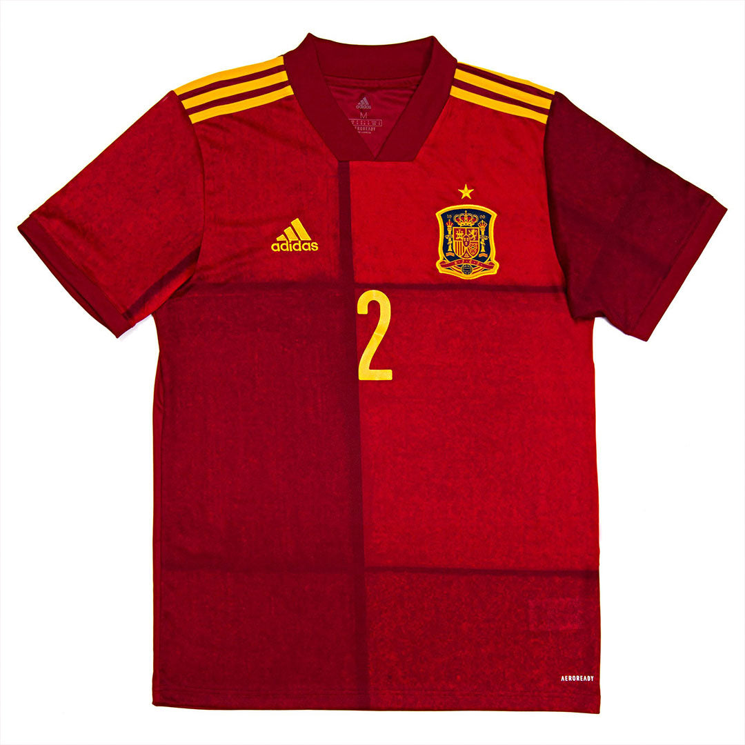 Cesar Azpilicueta Authentically Signed Spain Home Jersey by Signables