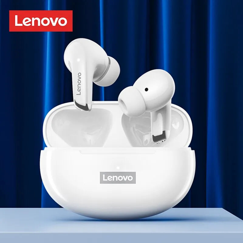 Original Lenovo LP5 Wireless Bluetooth HiFi Music Sports Waterproof With Mic Earbuds New