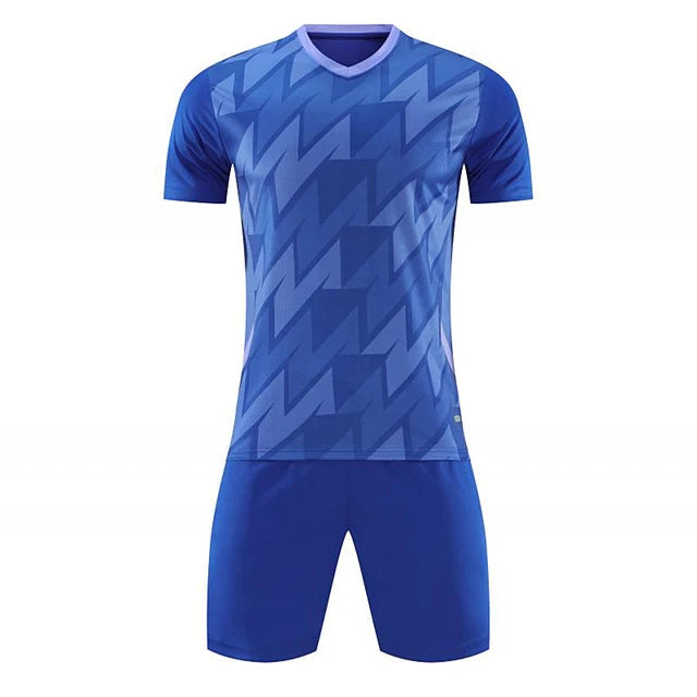 Sporty Youth Soccer Team Jerseys Vibrant Uniforms for Boys and Adults