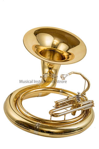 Aurosus JSP1000 BBb Sousaphone in Lacquered Gold for sale1