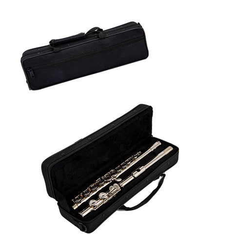 closed hole flute 16 Keys C Key Flute Offest G Flute Silver Plated