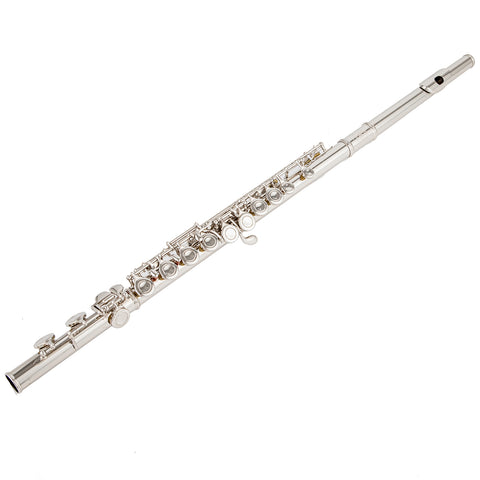 closed hole flute 16 Keys C Key Flute Offest G Flute Silver Plated