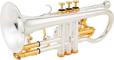 Cornet horn outlet