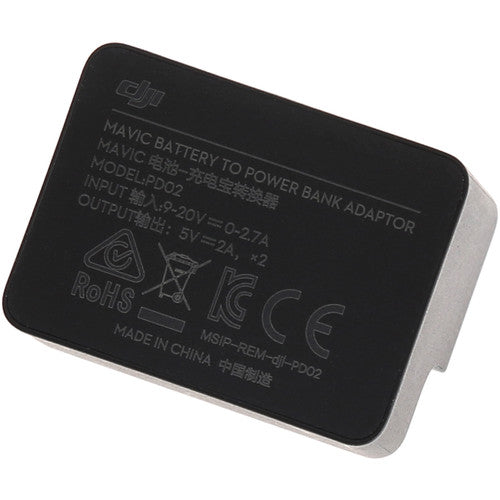 DJI Battery to Power Bank Adapter for Mavic Pro- PART 2 - WHITE BOX