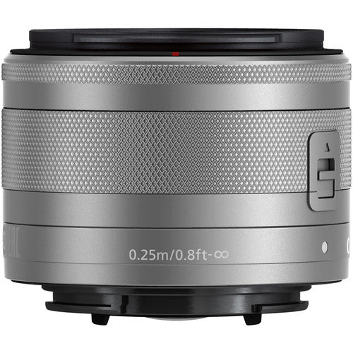 Canon EF-M 15-45mm f/3.5-6.3 IS STM Lens (Open Box) + UV Ultraviolet Filter