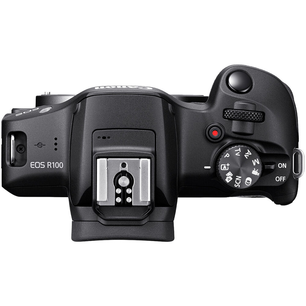 Canon EOS R100 Mirrorless Camera 6052C002 - 12PC Accessory Bundle