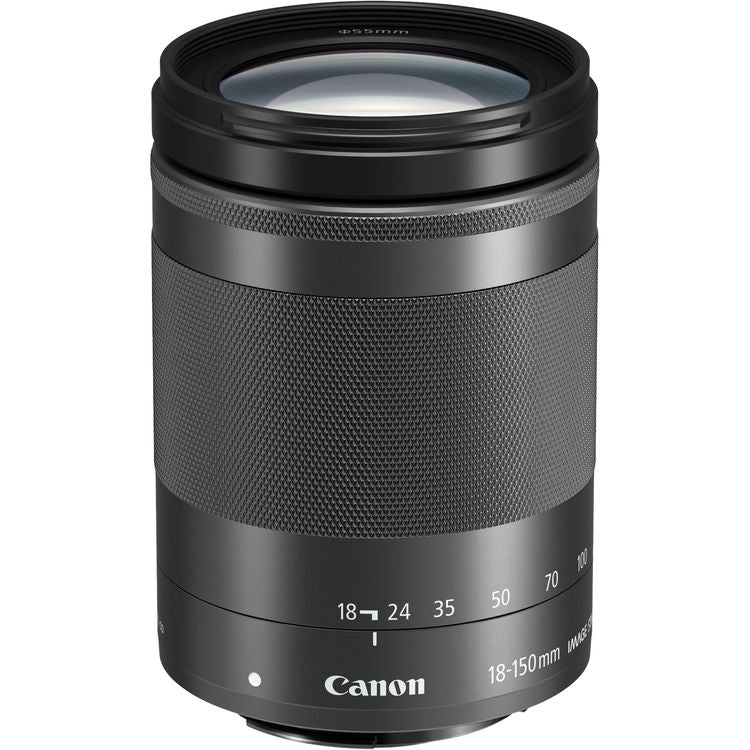 Canon EF-M 18-150mm f/3.5-6.3 IS STM Lens (Graphite) 1375C002 White Box