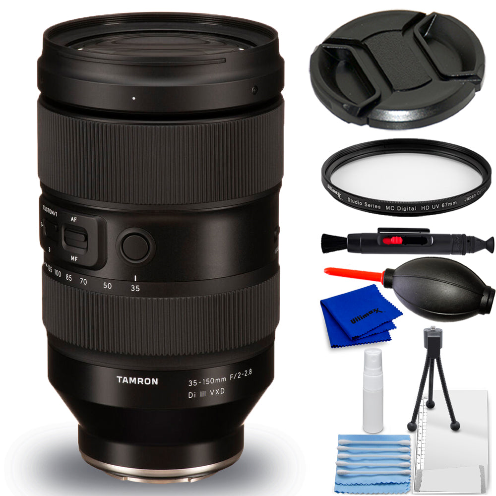 Tamron 35-150mm f/2-2.8 Di III VXD Lens (Nikon Z) - 7PC Accessory Bundle