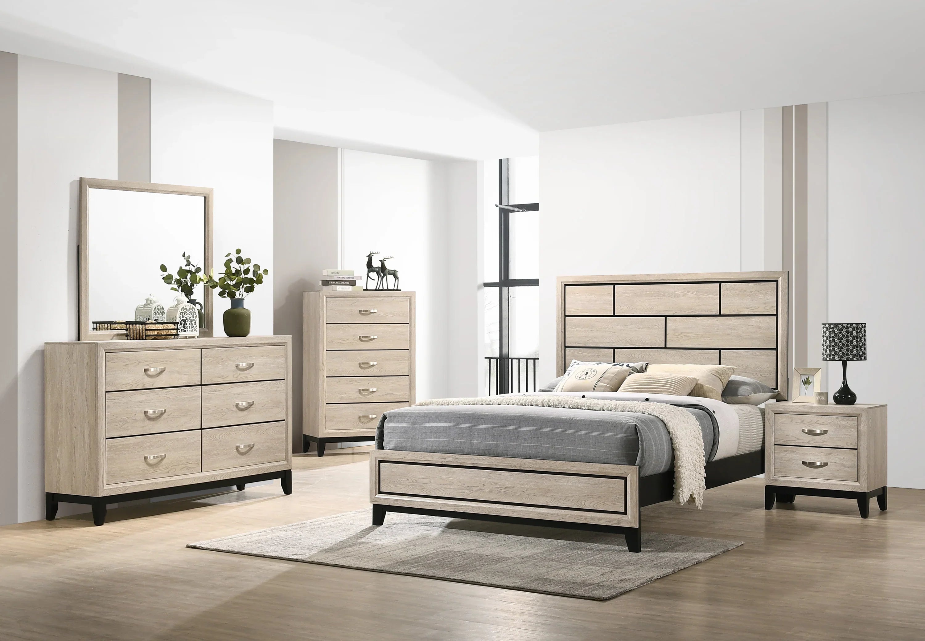 Akerson Driftwood Queen Bedroom Set