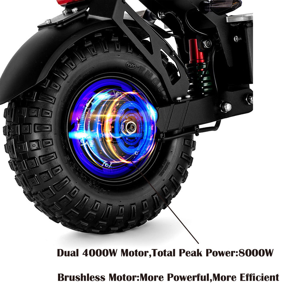 scooter electric for adults 50 mph motor